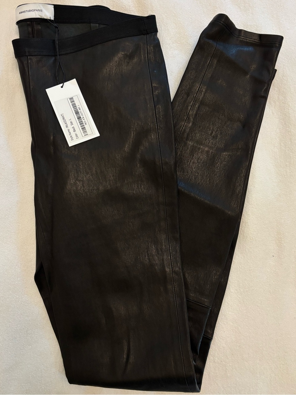 Ashstudio Paris Lamb Leather Pant NWT